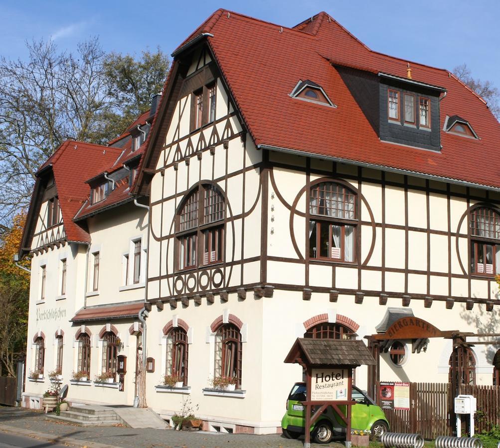 Parkschlosschen Lichtenstein Hotel Buitenkant foto